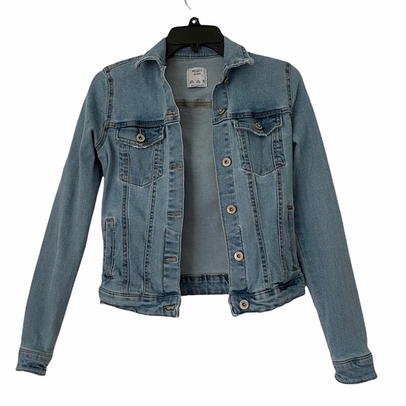 Jean denim jacket with 4 pockets - Picture 3 of 11